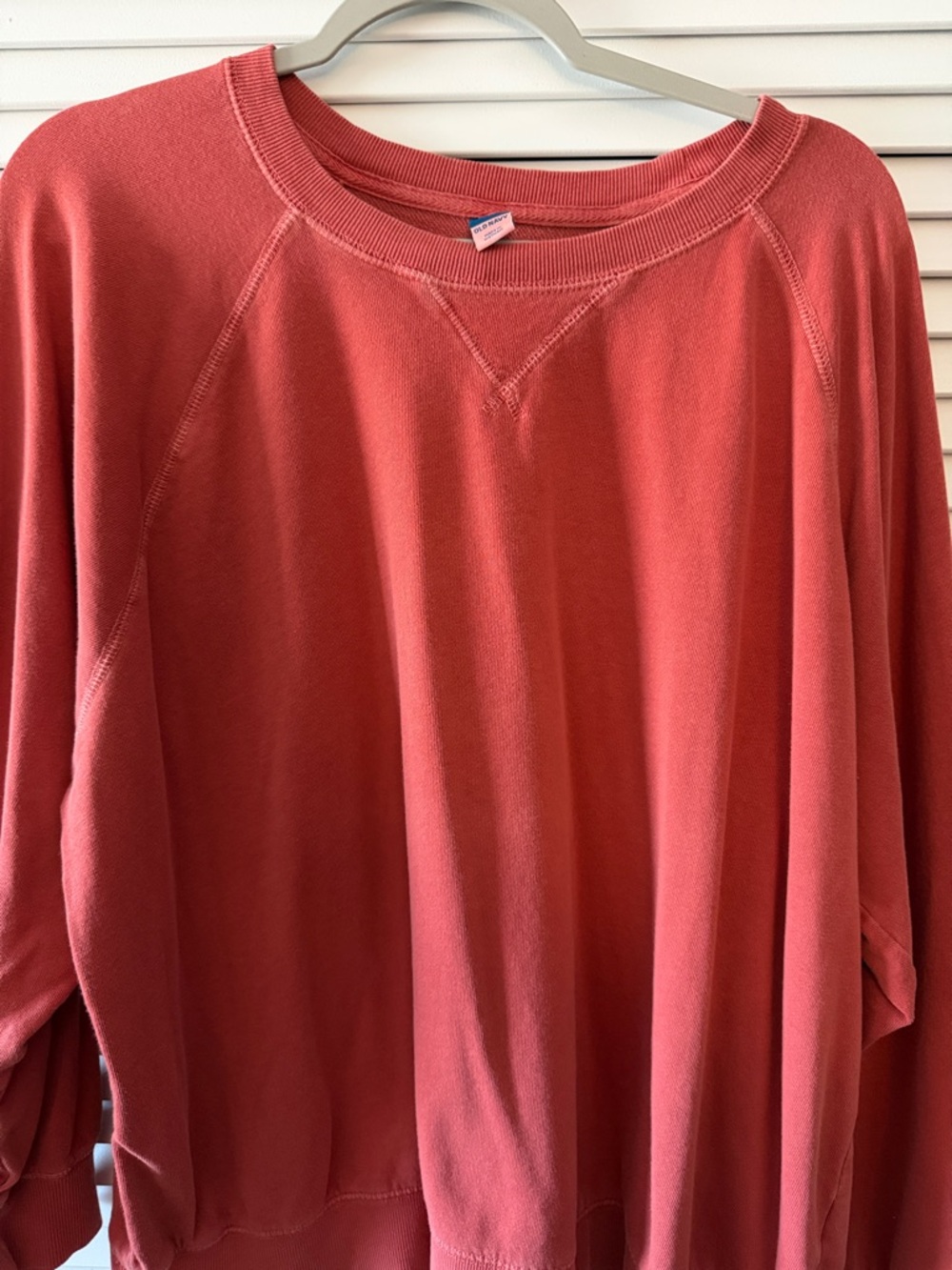 Cozy Coral Crewneck Sweatshirt